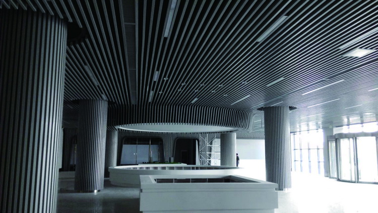 Large enterprise office hall